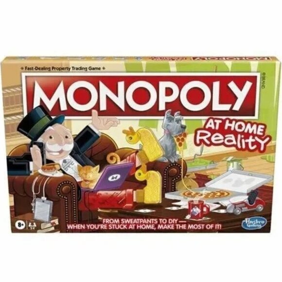 Hasbro AT Home Reality Monopoly game (new) - Picture 1 of 4